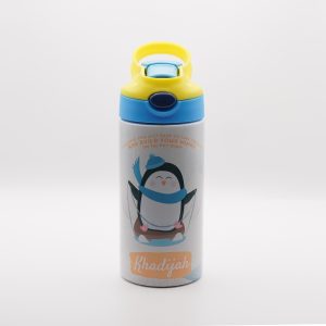 Personalised Animal Drinking Bottle - Penguin