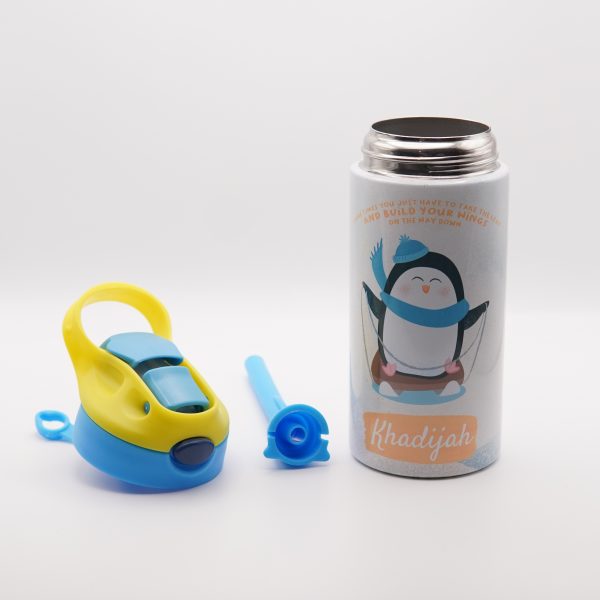 Personalised Animal Drinking Bottle - Penguin - Image 7