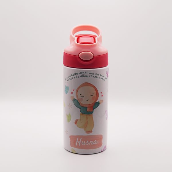 Personalised Girls Drinking Bottle - Girl 01