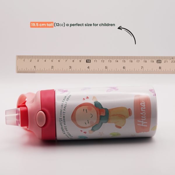 Personalised Girls Drinking Bottle - Girl 01 - Image 6
