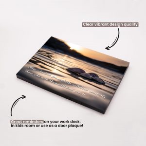 New Inspirational Quote Frame - Those Who Look for Sea Shells