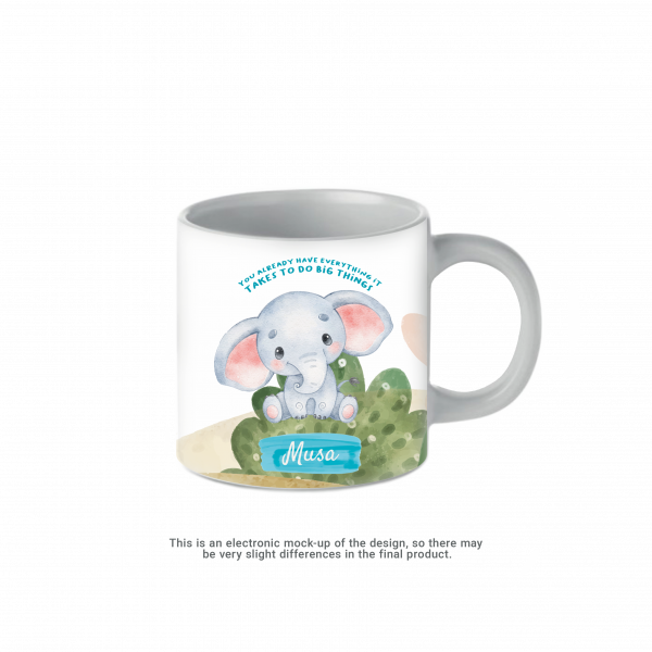 Elephant Personalised Mug