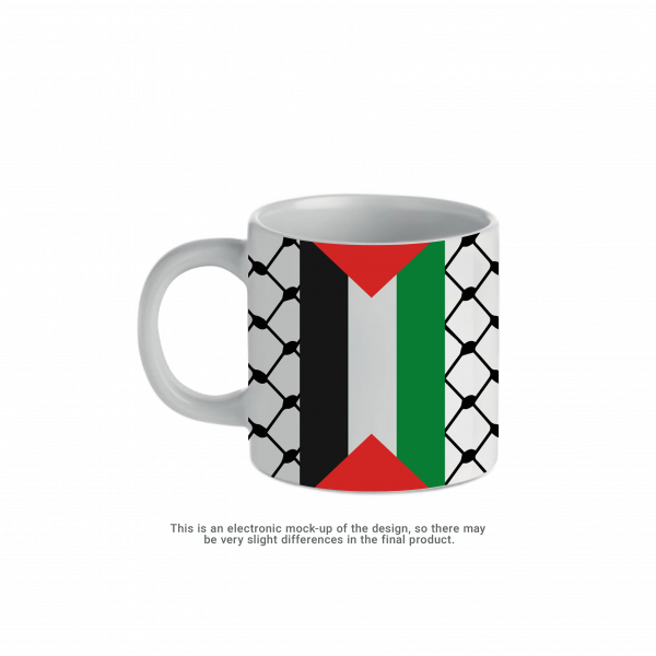 Palestine Flag Mug 7oz - Image 2