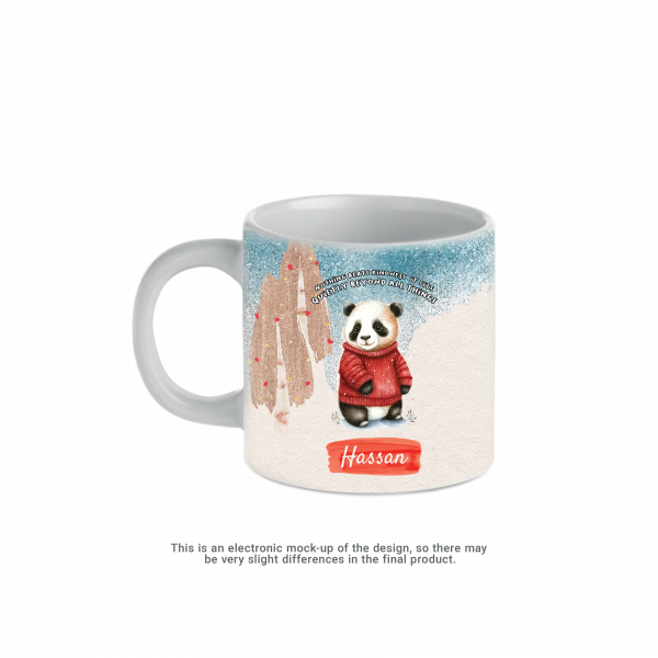 Panda Personalised Mug - Image 2